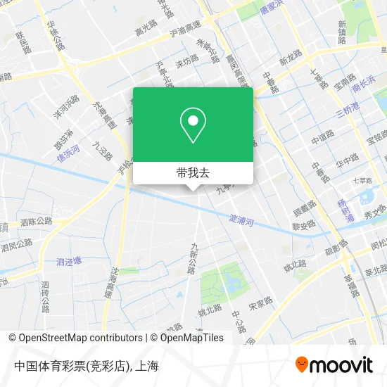 中国体育彩票(竞彩店)地图