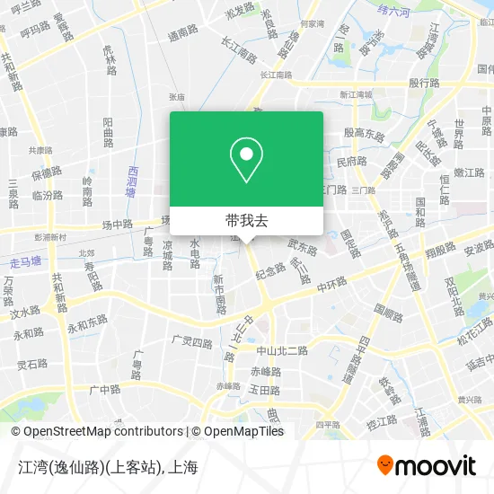 江湾(逸仙路)(上客站)地图