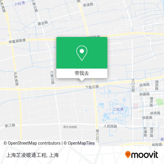 上海芷凌暖通工程地图