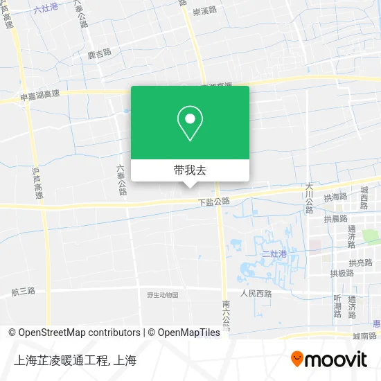上海芷凌暖通工程地图