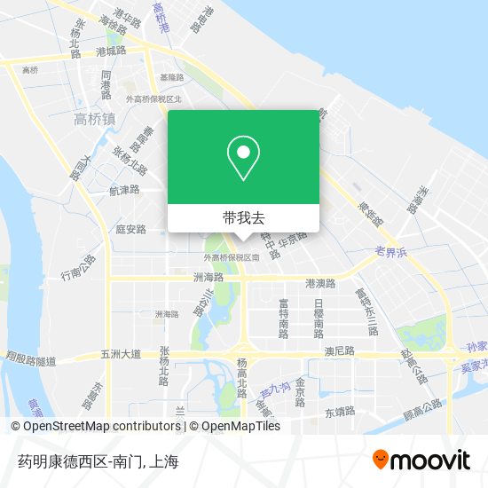 药明康德西区-南门地图