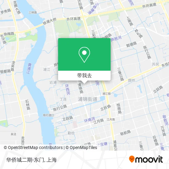 华侨城二期-东门地图