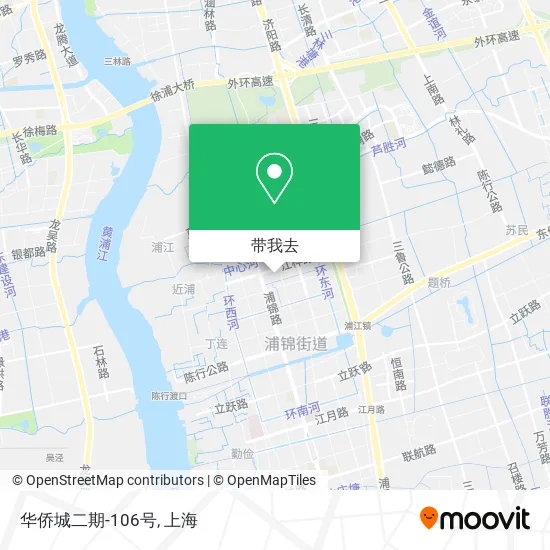 华侨城二期-106号地图