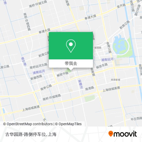 古华园路-路侧停车位地图