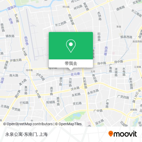 永泉公寓-东南门地图