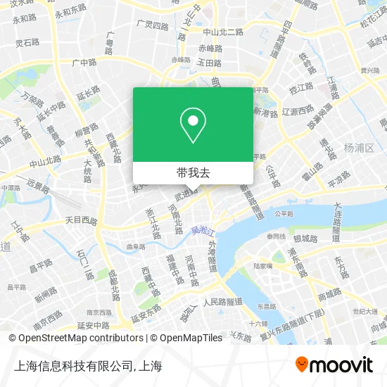 上海信息科技有限公司地图
