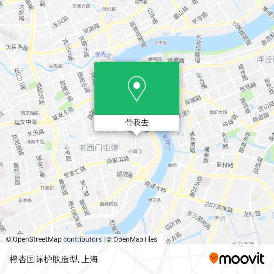 橙杏国际护肤造型地图