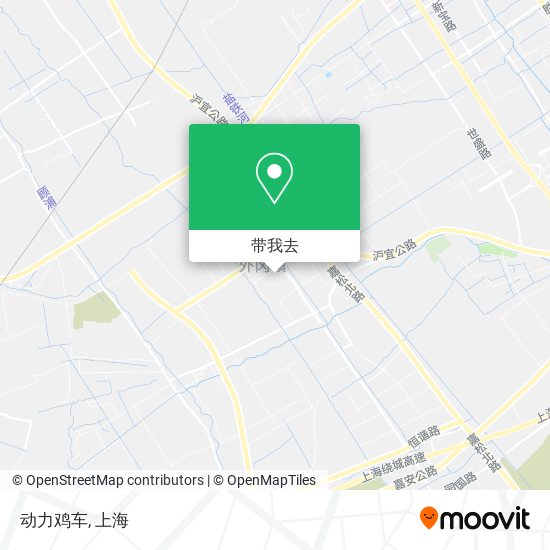 动力鸡车地图