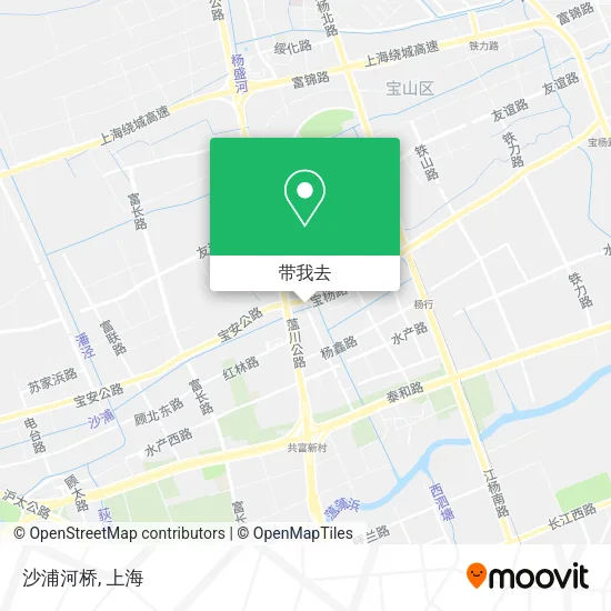 沙浦河桥地图