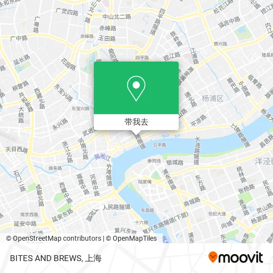 BITES AND BREWS地图
