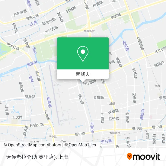 迷你考拉仓(九英里店)地图