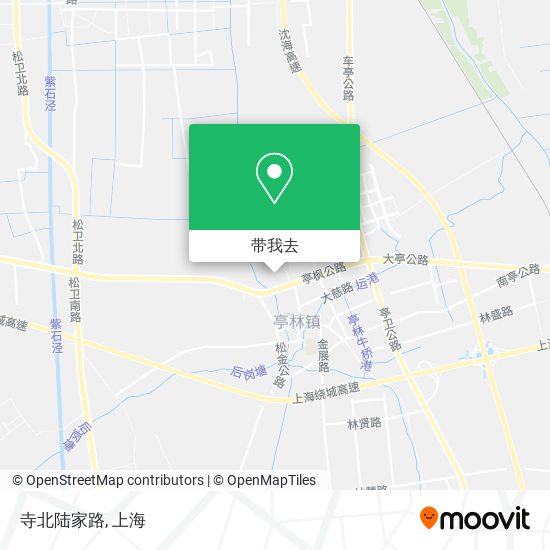 寺北陆家路地图