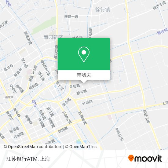 江苏银行ATM地图