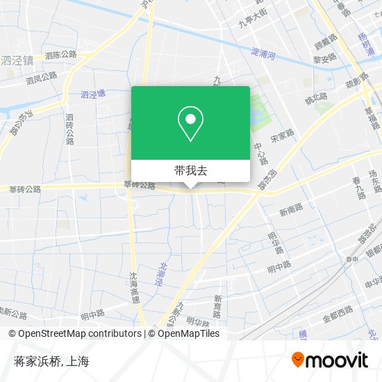 蒋家浜桥地图