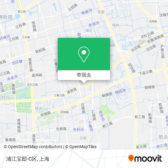 浦江宝邸-C区地图