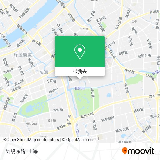 锦绣东路地图