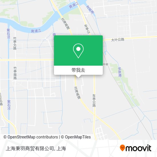 上海秉羽商贸有限公司地图
