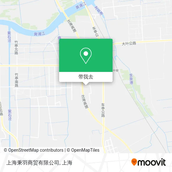 上海秉羽商贸有限公司地图