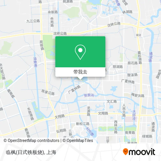 临枫(日式铁板烧)地图