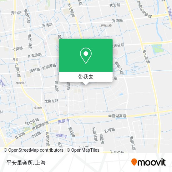 平安里会所地图