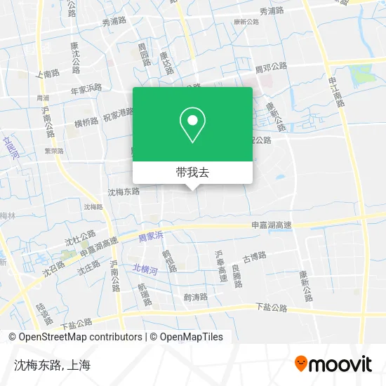 沈梅东路地图