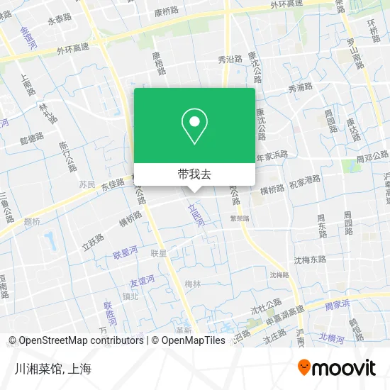 川湘菜馆地图