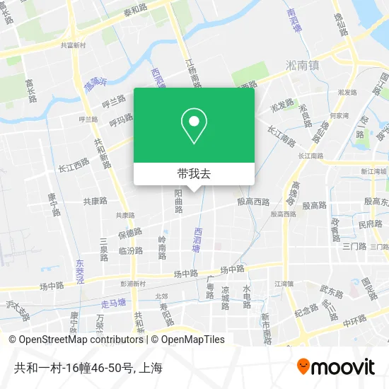 共和一村-16幢46-50号地图