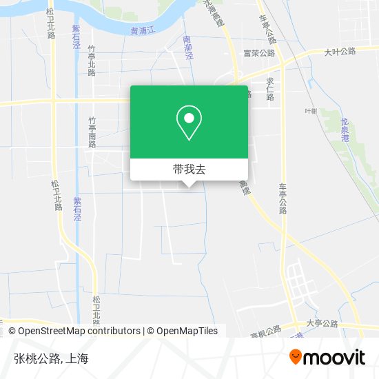 张桃公路地图