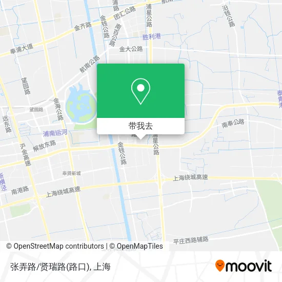 张弄路/贤瑞路(路口)地图
