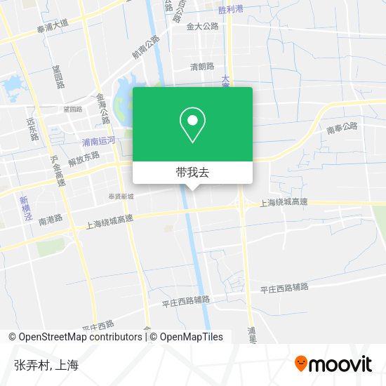 张弄村地图