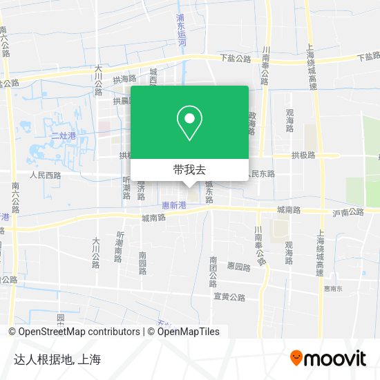 达人根据地地图