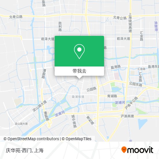 庆华苑-西门地图