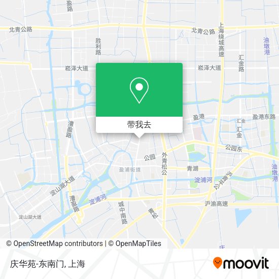 庆华苑-东南门地图