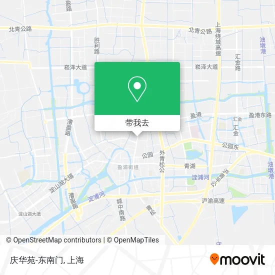 庆华苑-东南门地图