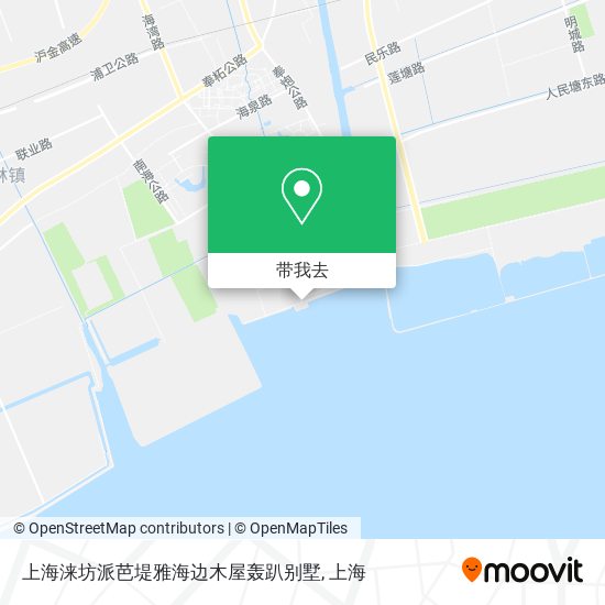 上海涞坊派芭堤雅海边木屋轰趴别墅地图
