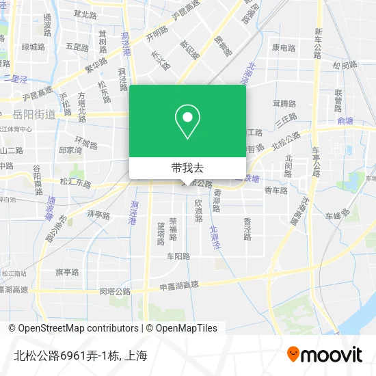 北松公路6961弄-1栋地图