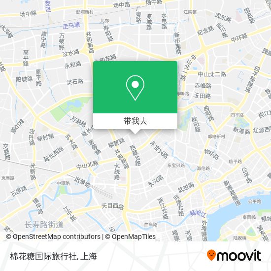 棉花糖国际旅行社地图
