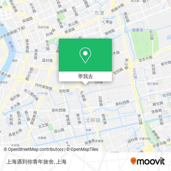 上海遇到你青年旅舍地图