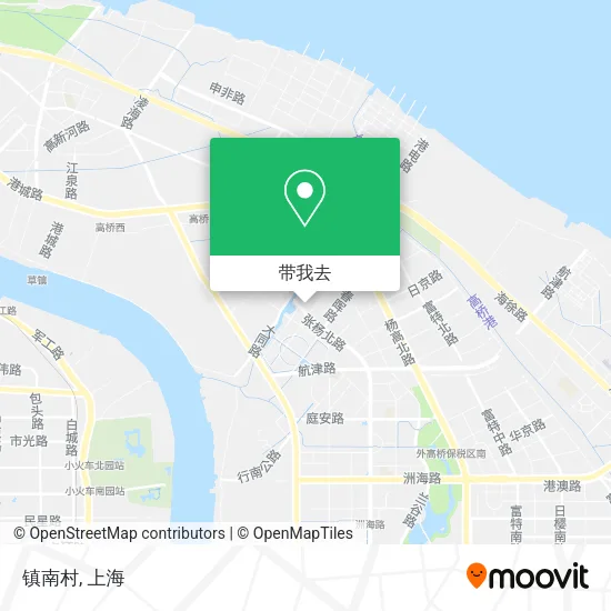 镇南村地图