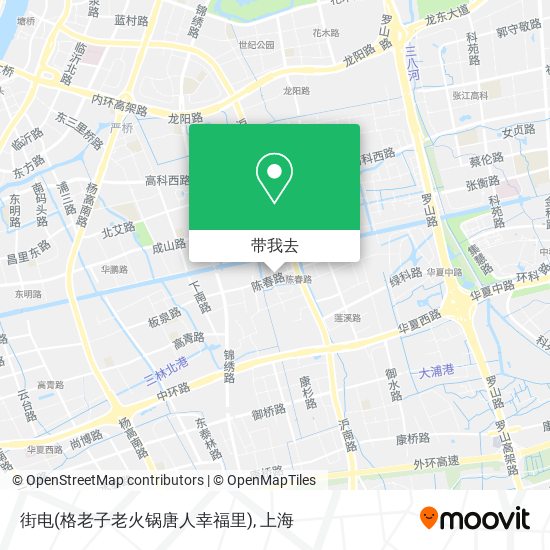 街电(格老子老火锅唐人幸福里)地图