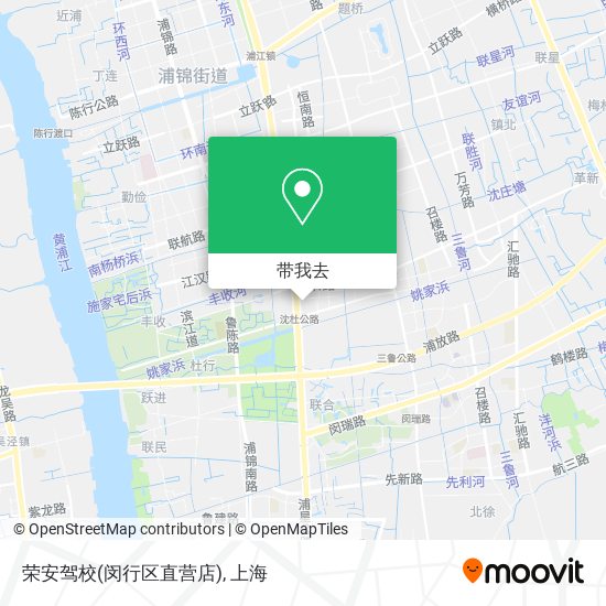 荣安驾校(闵行区直营店)地图