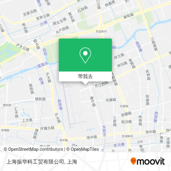 上海振华科工贸有限公司地图