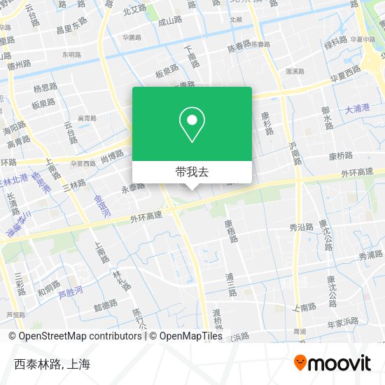 西泰林路地图