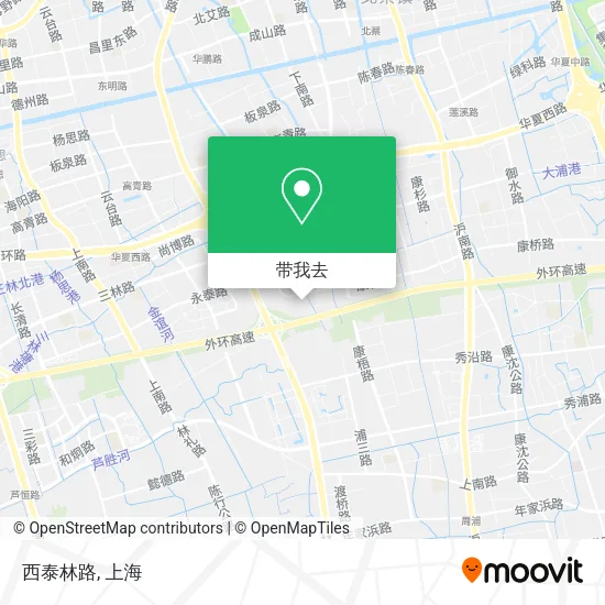 西泰林路地图