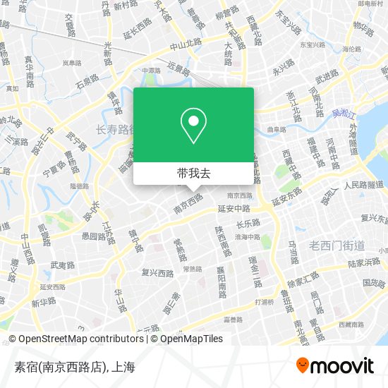 素宿(南京西路店)地图