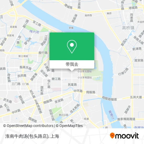 淮南牛肉汤(包头路店)地图