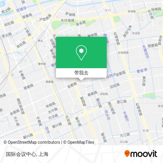 国际会议中心地图