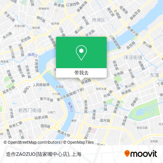 造作ZAOZUO(陆家嘴中心店)地图