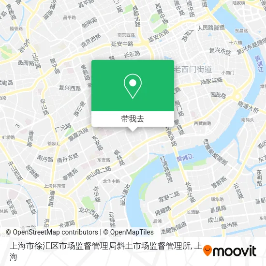 上海市徐汇区市场监督管理局斜土市场监督管理所地图