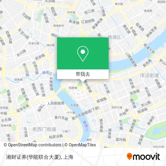 湘财证券(华能联合大厦)地图